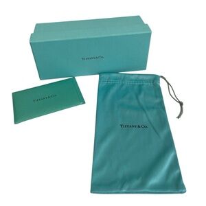 Tiffany & Co Sunglass / glass pouch w/ Box & card.